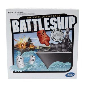 Hasbro Battleship With Planes Strategy Board Game Age 7+  Exclusive Edition